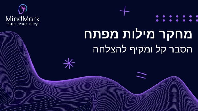 מחקר מילות מפתח